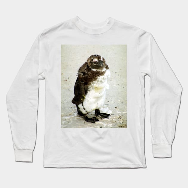 Baby South African Penguin Moulting Long Sleeve T-Shirt by Carole-Anne